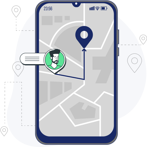 Illustration – GPS Tracking