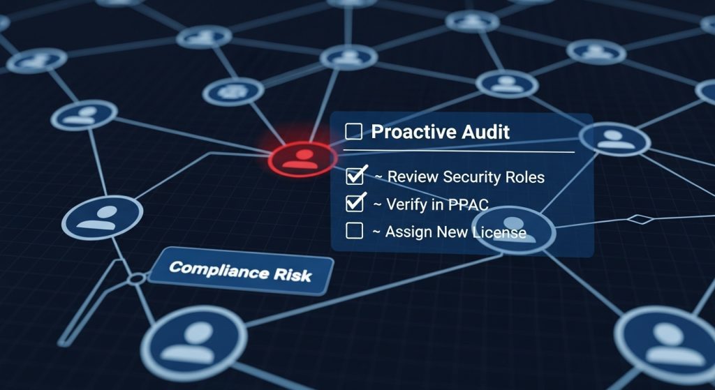 How to proactively audit user access in Dynamics 365 to find and fix license compliance risks.