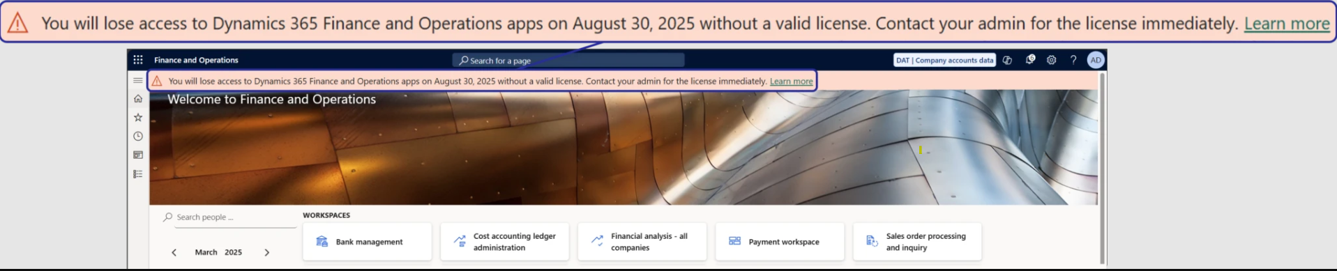 Microsoft License Enforcement 2025